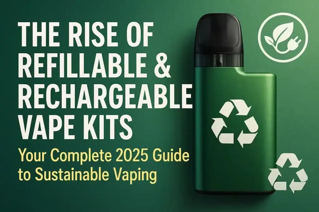 The Rise of Refillable & Rechargeable Vape Kits: Your Complete 2025 Guide
