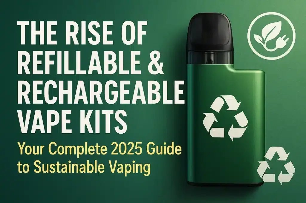 The Rise of Refillable & Rechargeable Vape Kits: Your Complete 2025 Guide