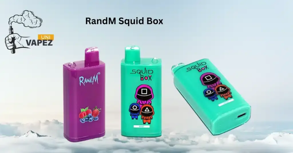 Key Features For RandM Squid Box 5200 Disposable Vape