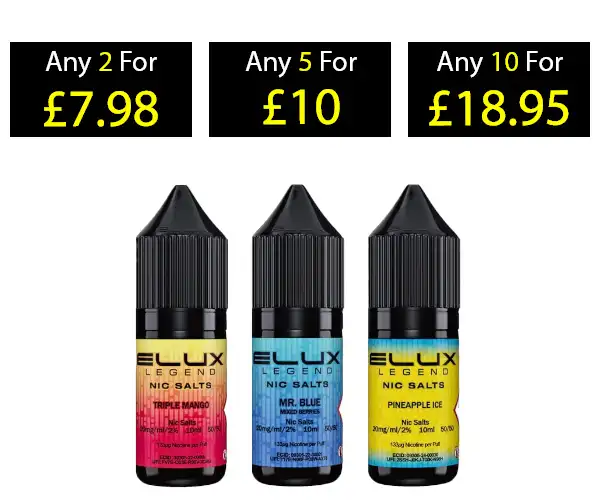 Elux Legend Nic Salts