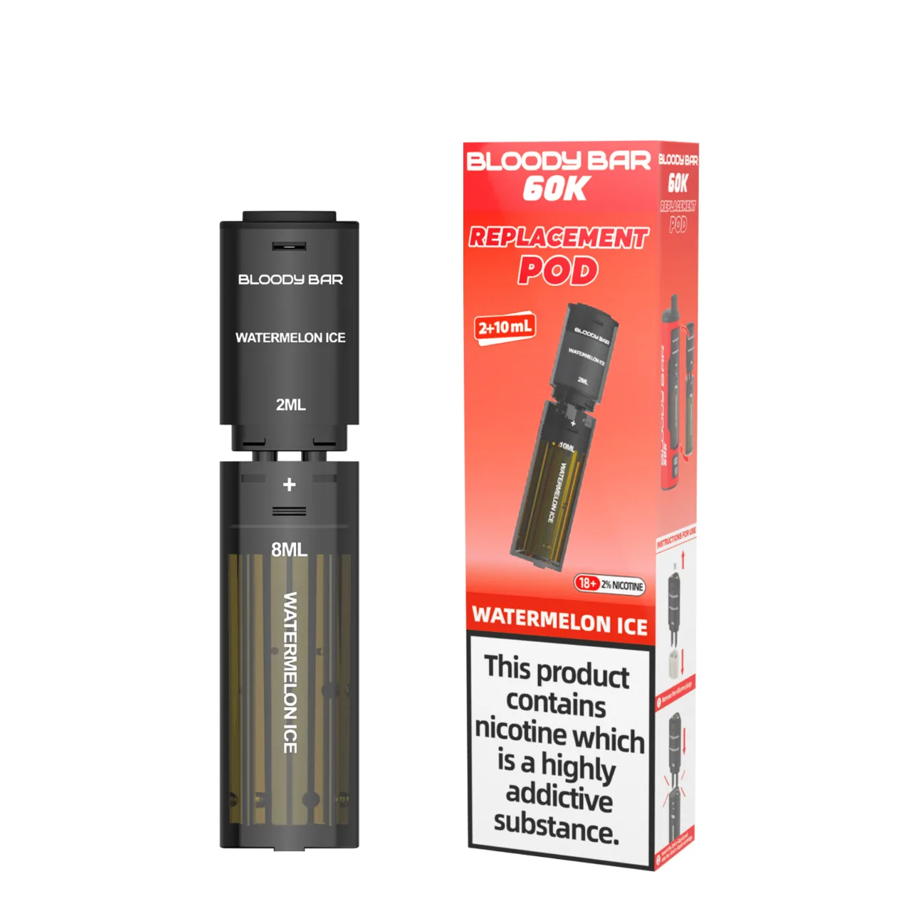 Bloody Bar 60K Replacement Pods