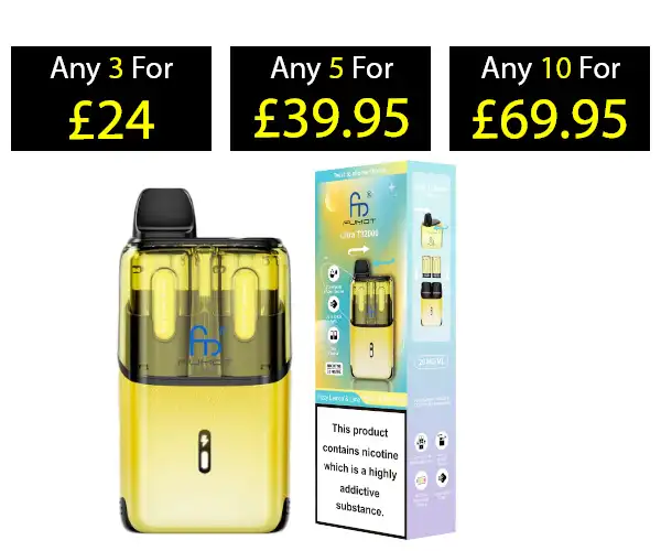 RandM Tornado Ultra T32000 By Fumot Dual Flavour Prefilled Pod Kit