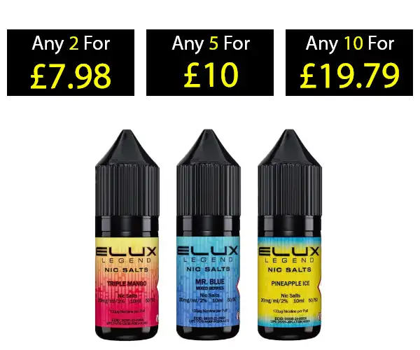 Elux Legend Nic Salts
