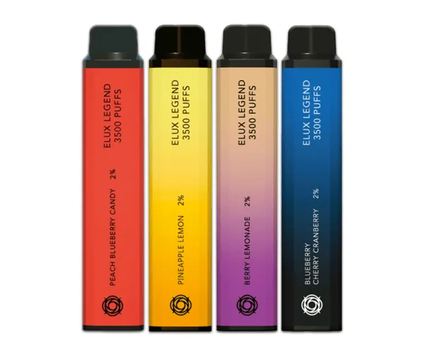 3500 puff disposable vape Elux ENE Legend Bar 20mg Refill Flavor:Miami Mint strawberry lemonade Flum Float Vape Ingredients