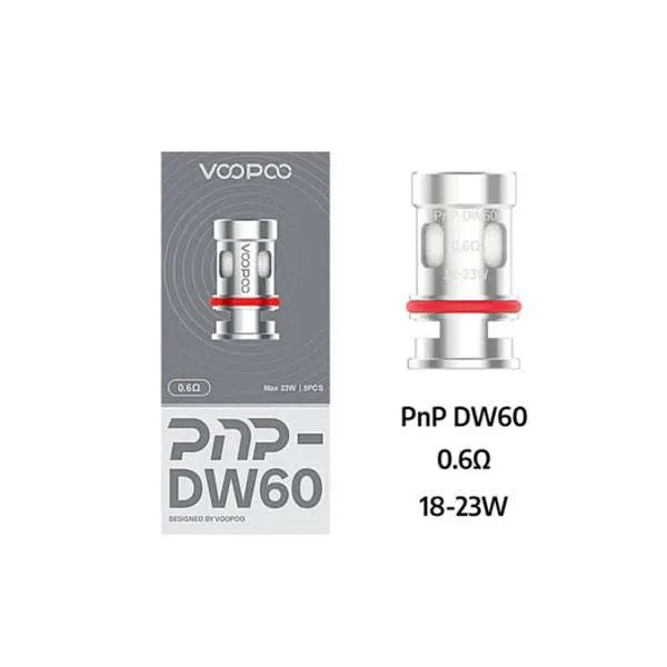 Voopoo PNP DW60 Replacement Coils 0.6Ω pack