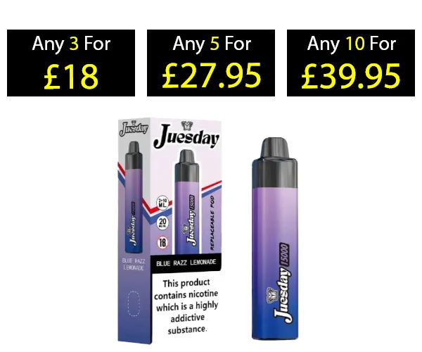 Juesday 15k Prefilled Vape Kit