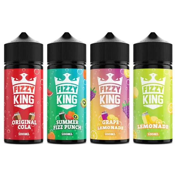 Fizzy King 100ml Shortfill 0mg 70VG bottle