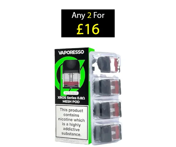 Vaporesso XROS COREX 2.0 Replacement Pods (Pack of 4)