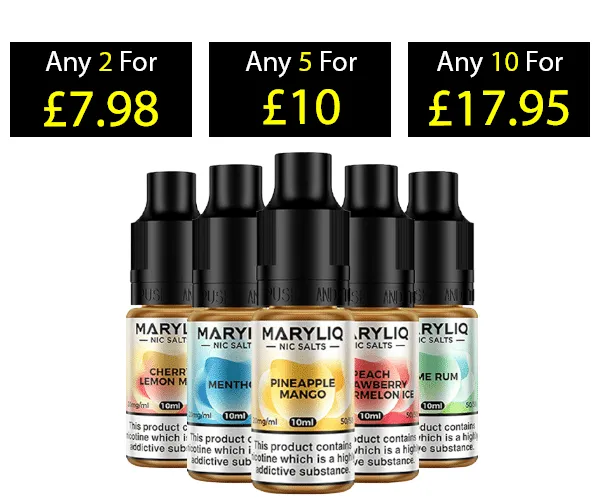 20mg MARYLIQ Nic Salt By Lost Mary 10ml