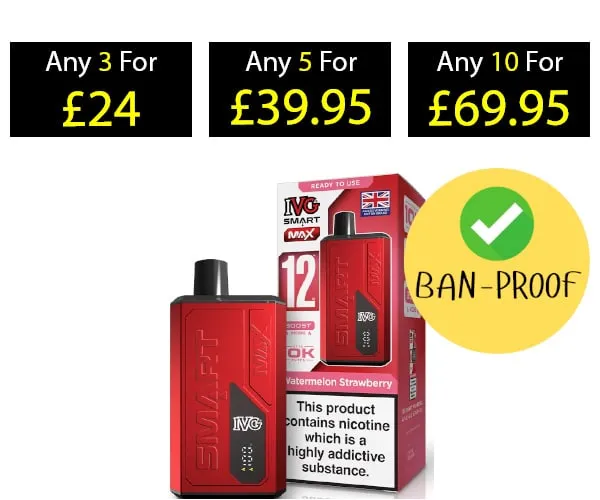 IVG Smart Max 10k Prefilled Pod Kit
