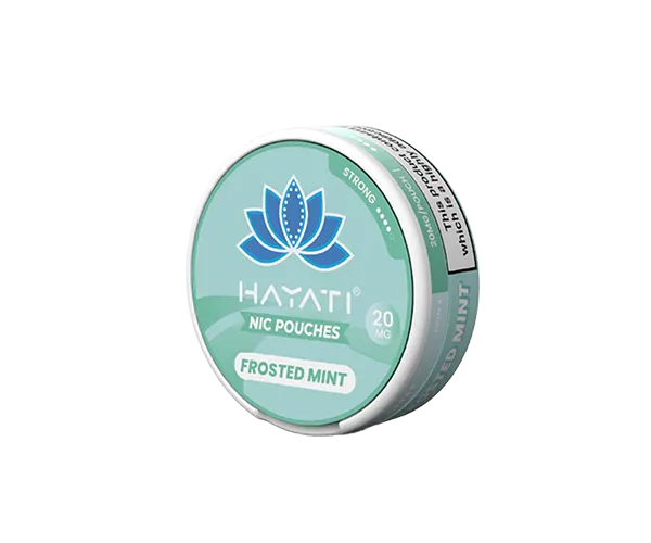 Hayati Frosted Mint Nicotine Pouches pack