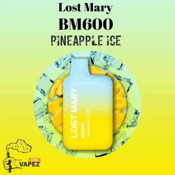 Pineapple Ice Lost Mary BM600 Disposable Vape 2% Nicotine