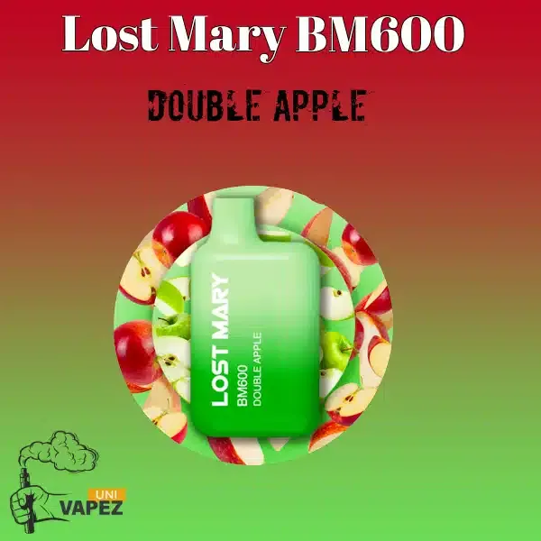 Double Apple Lost Mary BM600 Disposable Vape 2% Nicotine