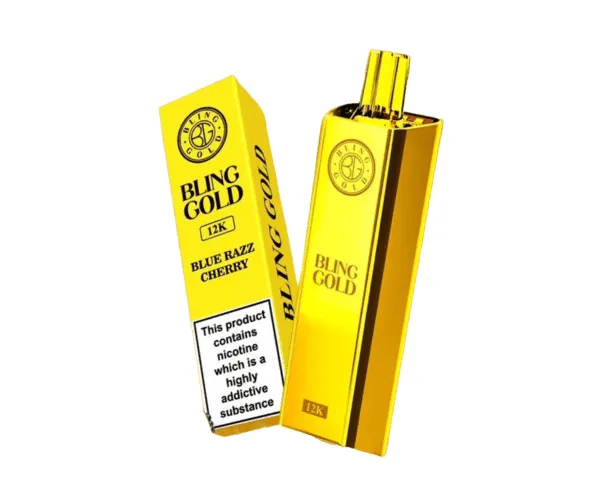 Crystal Bling Gold 12000 Puffs Pre-Filled Vape Device (Out-Of-Date)