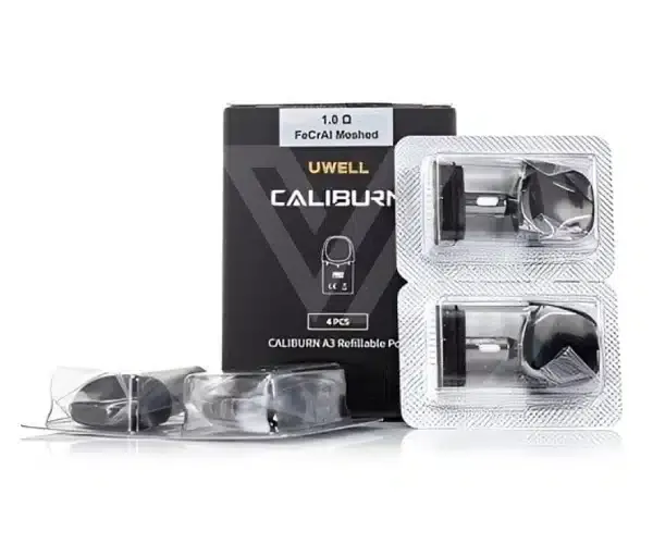 Caliburn A3 Replacement Pods Pack of 4