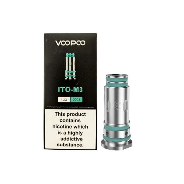 Voopoo ITO M Series Replacement Coils 1.0Ω 1.2Ω 0.5Ω pack